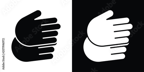Konstfotografi Clapping hands icon
