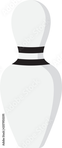 Bowling Pin Illustration