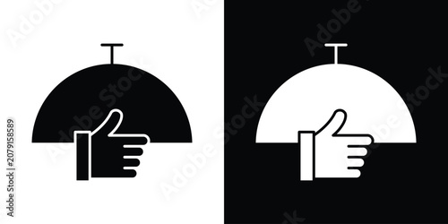 Tableau sur toile Good food icon