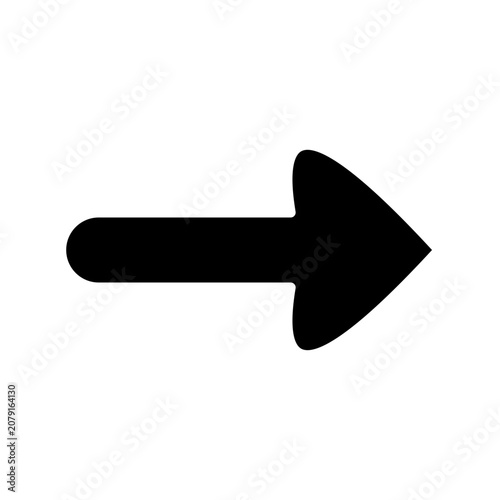 right arrow glyph icon. arrow black icon. black right arriw icon. arrow simple. 