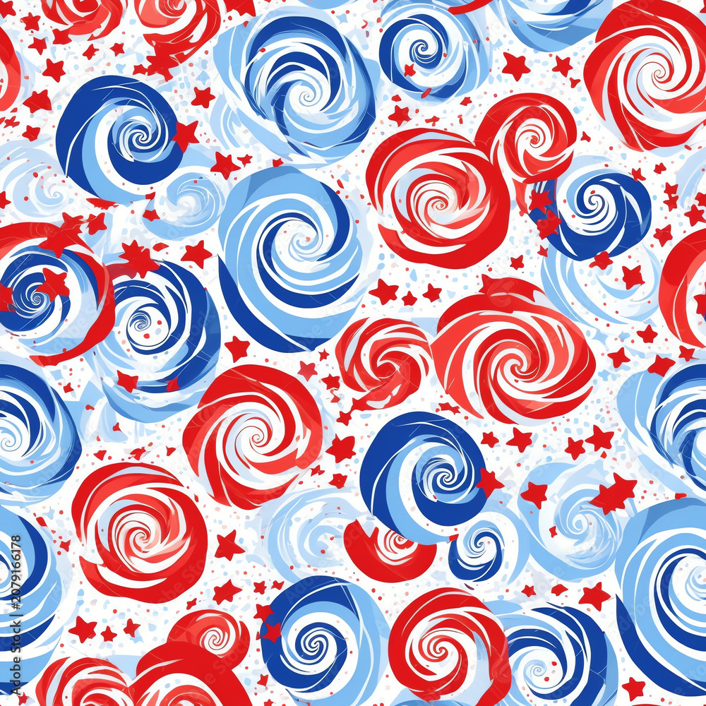 Fototapeta premium abstract seamless pattern