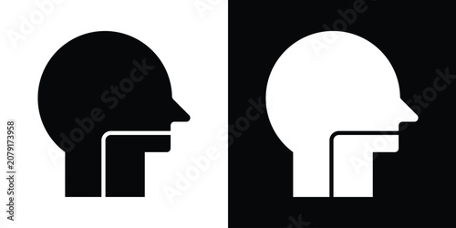 Foto Swallowing reflex icon