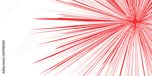 wavy shape whith rainbow colors. vektor illustration. red wavy shape for banner, comic book, comik, anime, cartoon, film, poster