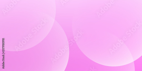 bright pink background with white transparent circle gradient shape