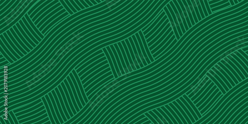 farm green banner, organic abstract background with wavy green field, nature organic products ecology background, striped farmer green pattern