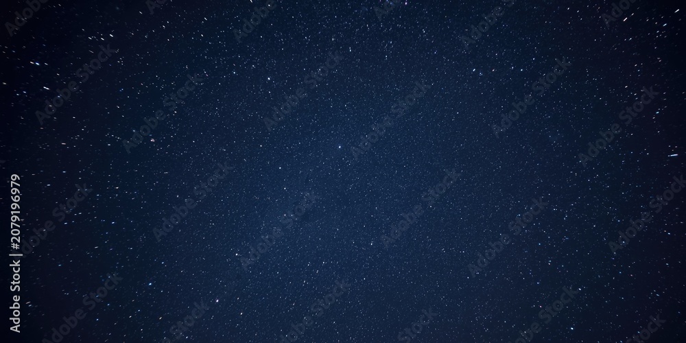 Fototapeta premium night sky milky way shot with grainy effect using long exposure technique