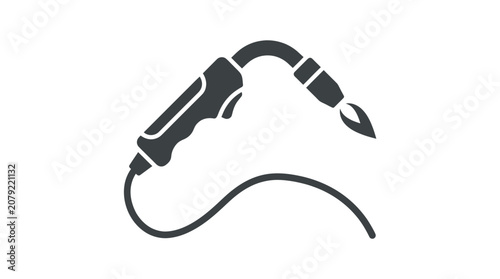Canvastavla Welding Torch Vector Icon