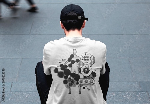 T-Shirt Mockup For Apparel And Branding Design