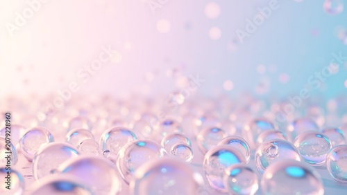 Abstract Pastel Bubble Wallpaper