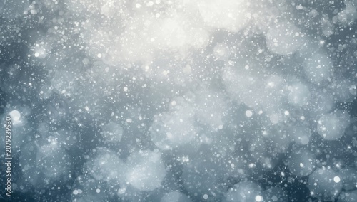 Soft bokeh abstract background with blurred light particles
