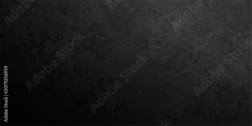Smoky black and dark grey distressed texture abstract background, gritty surface with soft uneven light, elegant backdrop for cover, social media and marketing.