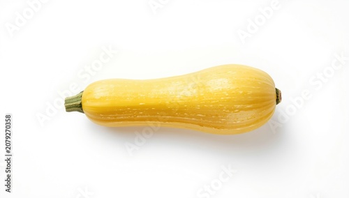 Yellow squash on a white background