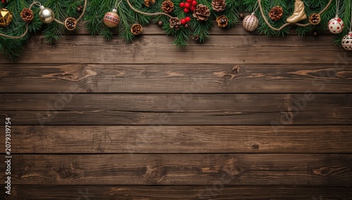 Festive Christmas decoratio...