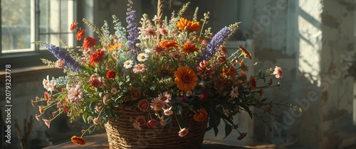 Colorful flower arrangement...