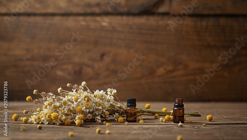Rustic wood backdrop with c...