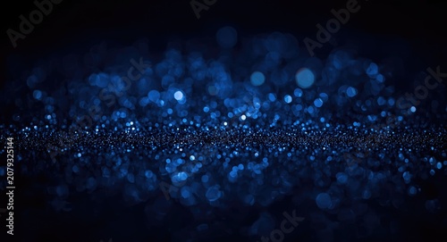 Shimmering blue specks on a...