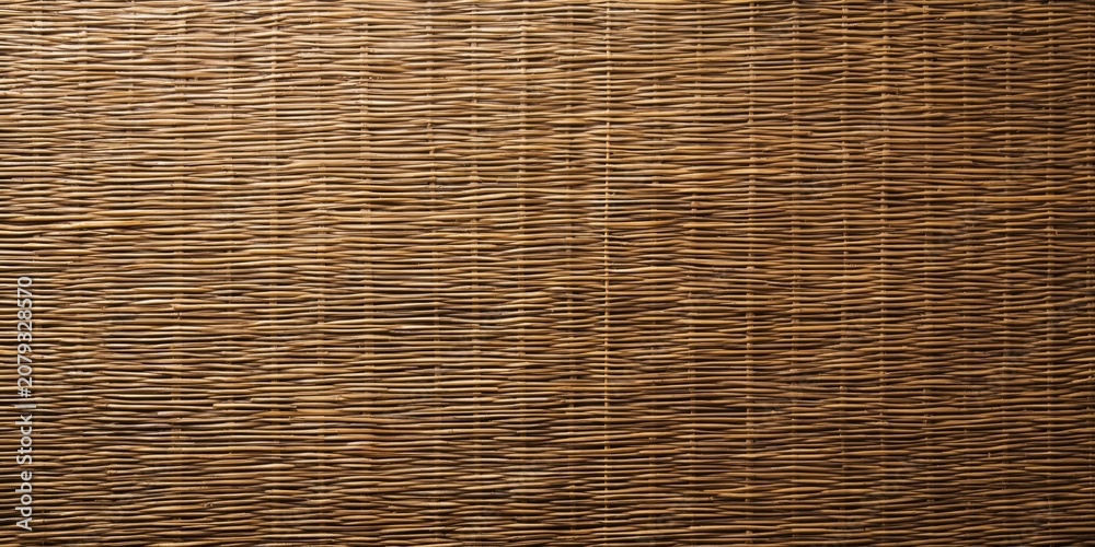 Obraz premium Woven brown texture background for interior decor
