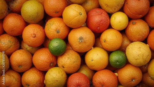 Assorted oranges and citrus...
