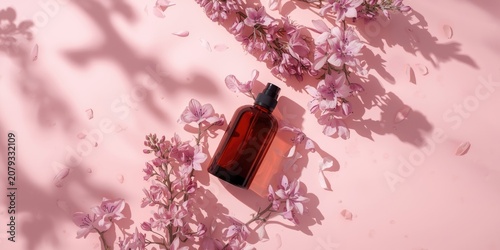 Toiletry perfume bottle in ...