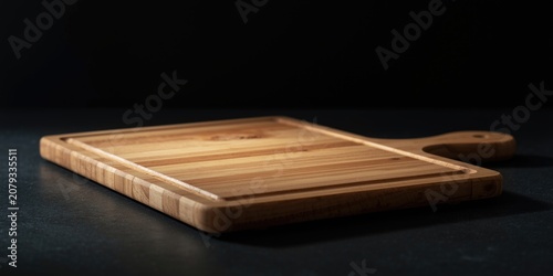 single wooden chopping boar...