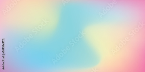 Abstract Soft Pastel Gradient Background with Fluid Multi Colored Blur Mesh eps10