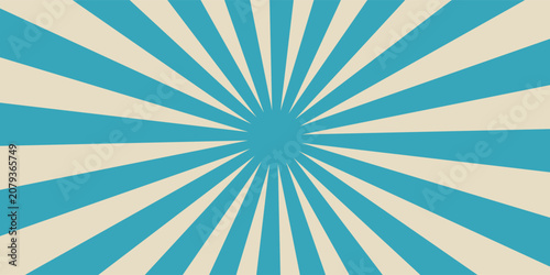 Abstract retro rays grunge background, vector ilustration.