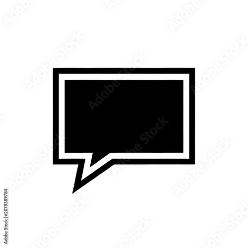 Speech Bubble Outline Transparent Background