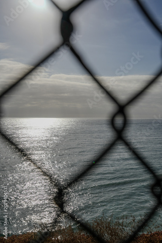 Fence at the beach