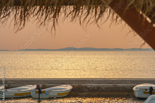 Peace and quiet in the evening