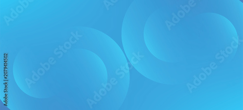 Abstract background blue with dynamic circle shape elements. Trendy and modern geometric gradient background. Vector Illustration