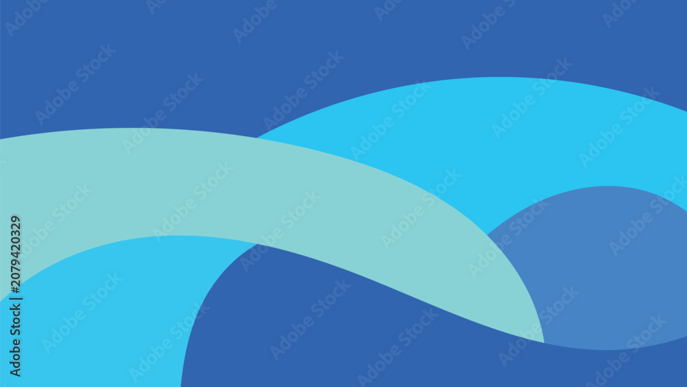 Naklejka premium abstract blue background