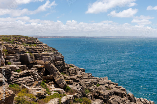 фотографія Paysage du Cap Carvoeiro situé à l'ouest de Peniche, Portugal