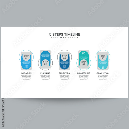 Corporate Roadmap Timeline Infographic for Presentations