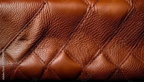 Genuine Leather Texture Background