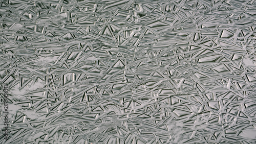 Quadro em tela Geometrische Formen im Eis