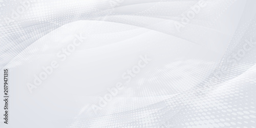 Cuadro en lienzo gray and white abstract background modern vector illustration eps10
