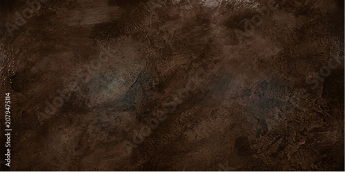 Εκτύπωση καμβά Close-up texture of cracked dry earth, conveying a sense of drought and arid conditions, rendered in dark brown and earthy tones, suitable for environmental themes