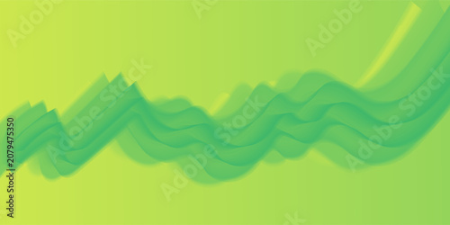 Foto Abstract fresh 3D fluid abstract background