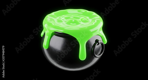 Toxic Slime Black Cauldron