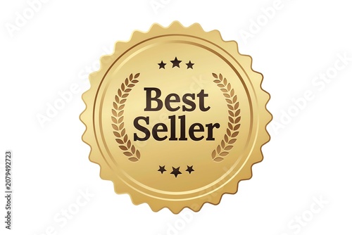 Golden Best Seller Seal