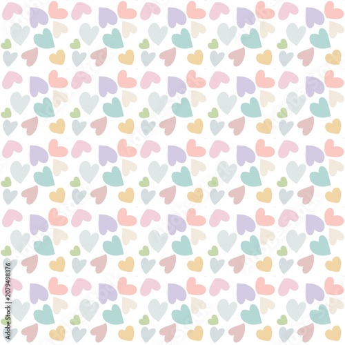 seamless pattern with heart 
A heart in a beautiful color.