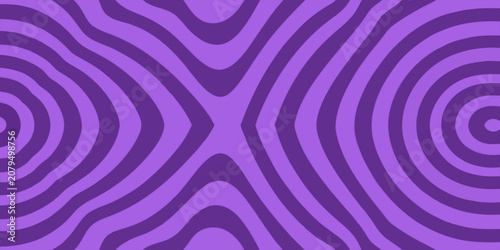 Valokuva Purple spiral pattern with concentric and undulating lines