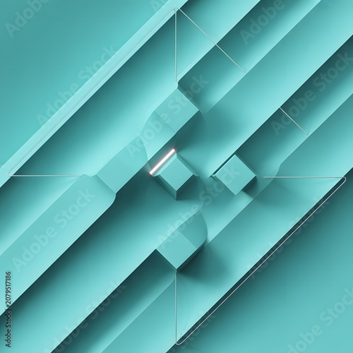 Futuristic Minimal Industrial Interior with Reflective Floor and Modern Architecture Representing Advanced Technology Innovation Clean Manufacturing and Contemporary Design Space