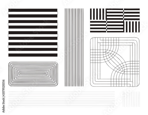 black and white barcode vector illustration