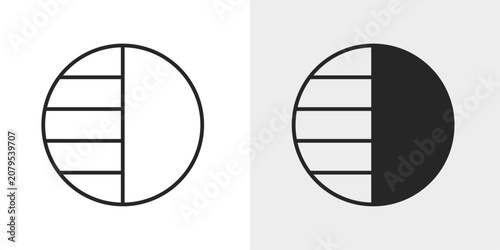 фотографія Shadow Icon represents shadow effects for interface elements.