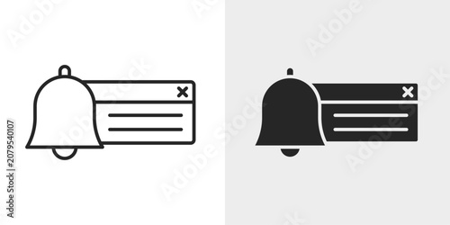 Photos Toast Notification Icon represents a temporary notification message