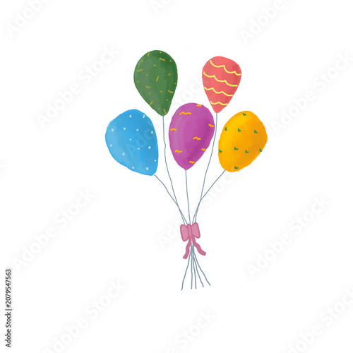 colorful balloons