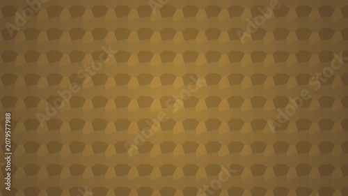 Coffee Gold Geometric Shape Morphing Animated Background