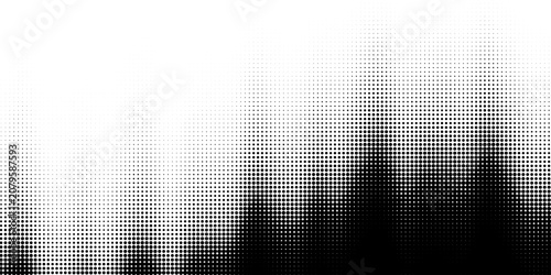 Fotografie Halftone line gradient texture