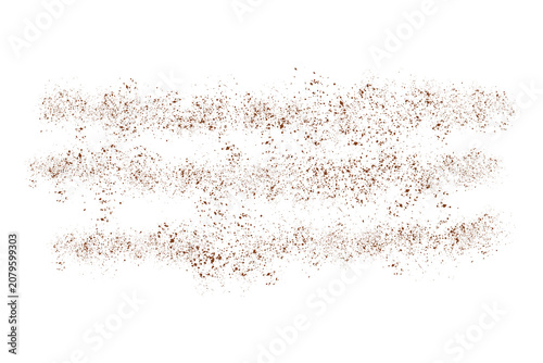 Photos Rusty brown speckle pattern forming horizontal grain textures on transparent background for industrial designs
